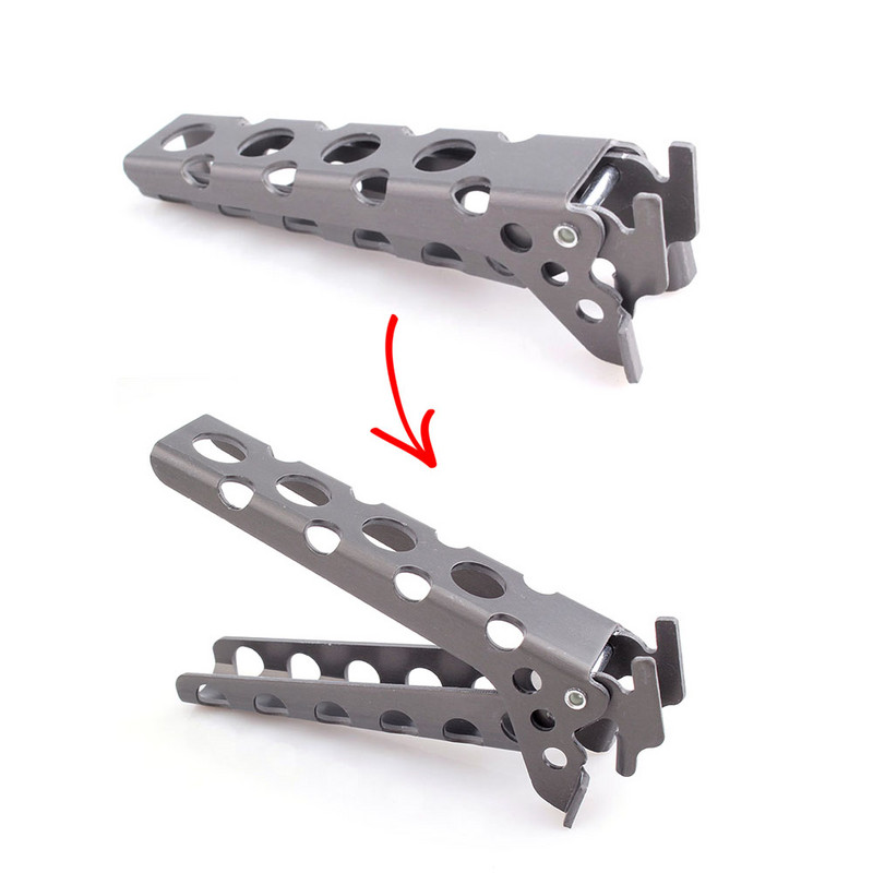 Serpenyőfogó edényemelő tartó markolat serpenyő bilincs Kemping edények melegedény tartó kültéri étkészlet kemping edény megfogó