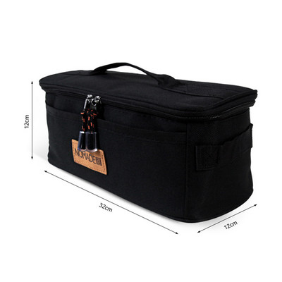 Stovyklavietės laikymo krepšys Daugiafunkcis nešiojimo krepšys didelės talpos stovyklavimo priedai įrankių krepšys Kelioninis kepsninės organizatorius pakabinamas krepšys