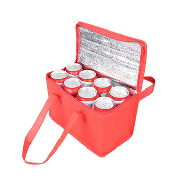 Термична чанта за храна Изолирана чанта за обяд Хладилна чанта за плаж Къмпинг на открито Пикник Сервии