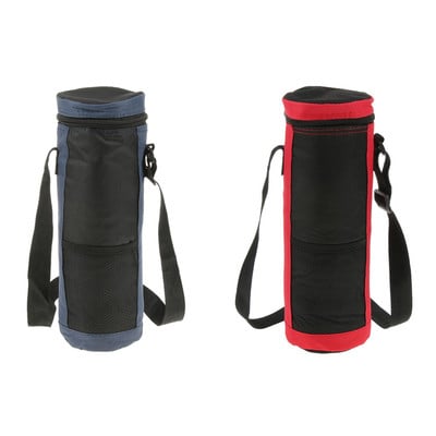 2L Waterproof Insulated Cooler Oxford Carry Bag for Water Drin Bottle Lunch