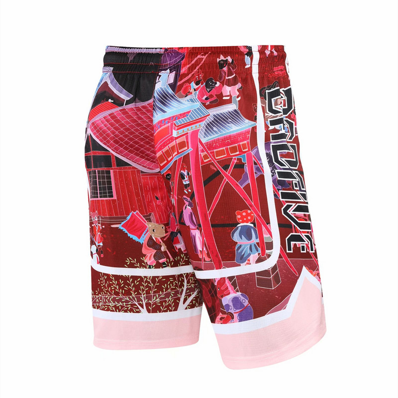 Personība Moderni basketbola šorti pieaugušajiem Kabatas ar rāvējslēdzēju