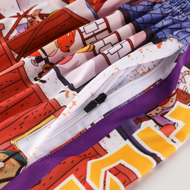 Personība Moderni basketbola šorti pieaugušajiem Kabatas ar rāvējslēdzēju