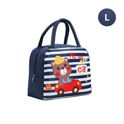 Hőszigetelt ebédlőtáska termikus hordozható táskák nőknek gyerekeknek iskolai kirándulásra ebéd vacsora hűtő élelmiszer kézitáskák élelmiszer piknik táskák