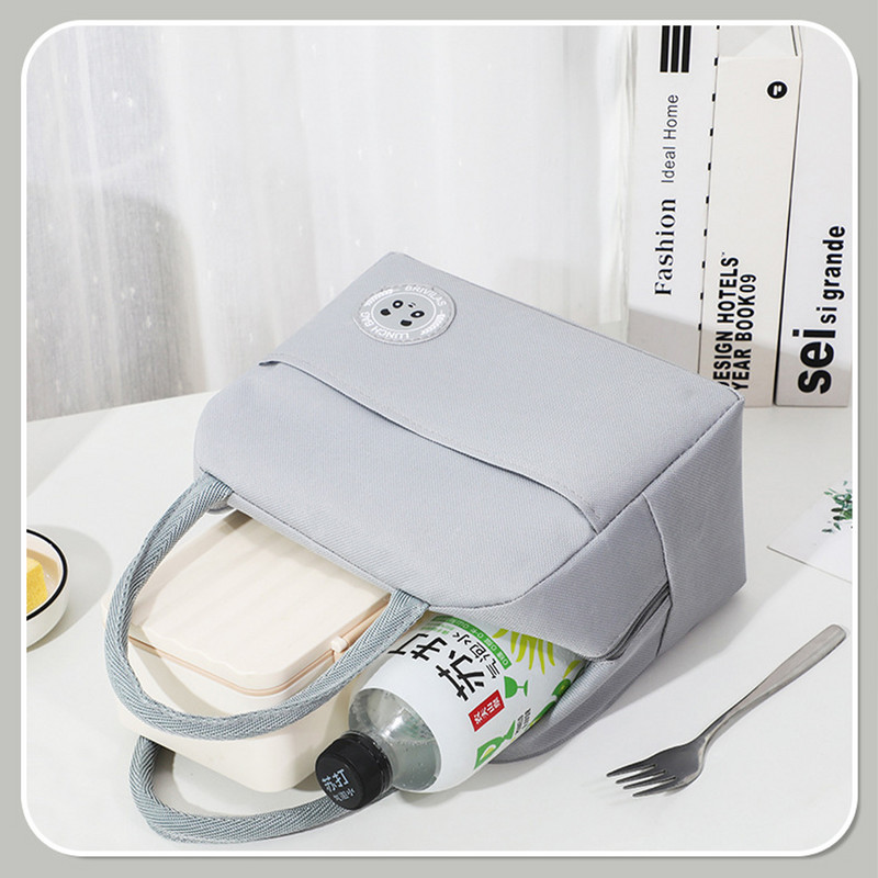 Hőszigetelt ebédlőtáska termikus hordozható táskák nőknek gyerekeknek iskolai kirándulásra ebéd vacsora hűtő élelmiszer kézitáskák élelmiszer piknik táskák