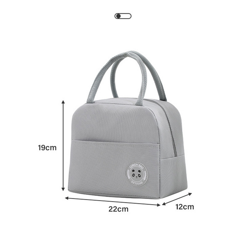 Hőszigetelt ebédlőtáska termikus hordozható táskák nőknek gyerekeknek iskolai kirándulásra ebéd vacsora hűtő élelmiszer kézitáskák élelmiszer piknik táskák