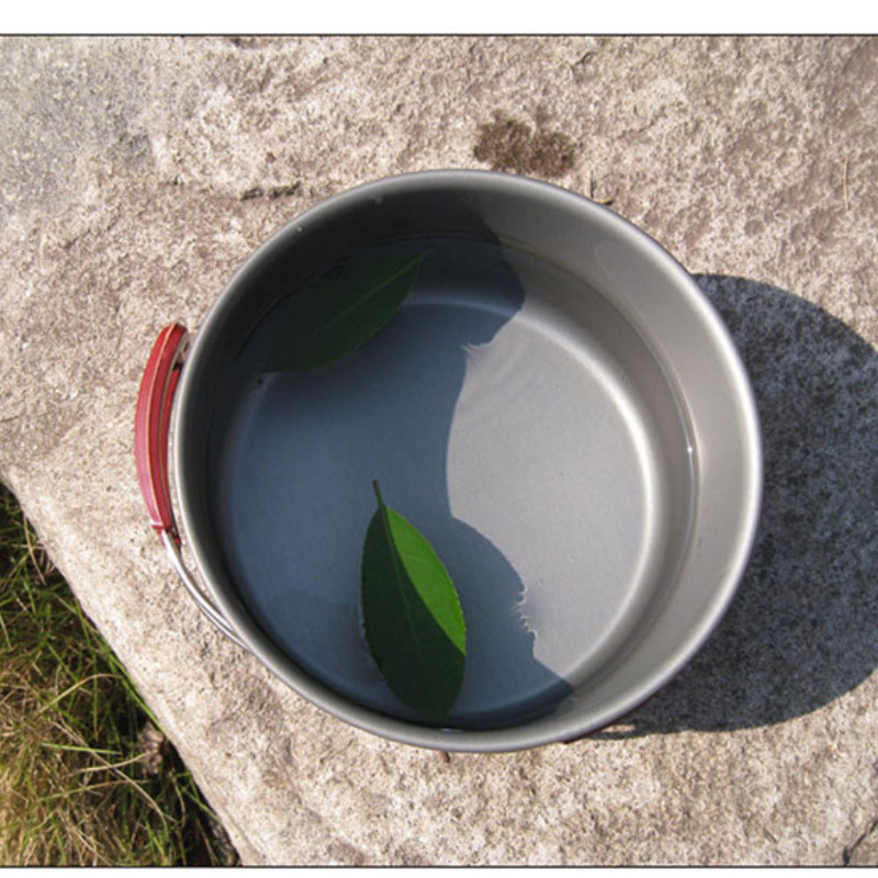 3L 19*11CM alumīnija sakausējums āra kempinga katls kempings virtuves trauki piknika trauki pārnēsājami vienas pannas āra galda piederumi pārgājieniem