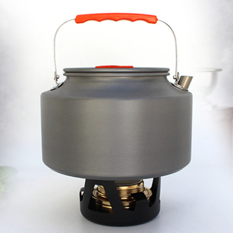 2 l stovyklavietės vandens virdulys lauko kavos virdulys stalo reikmenys pikniko rinkinys reikmenys įranga indai Turizmo virtuvės reikmenys didelė talpa