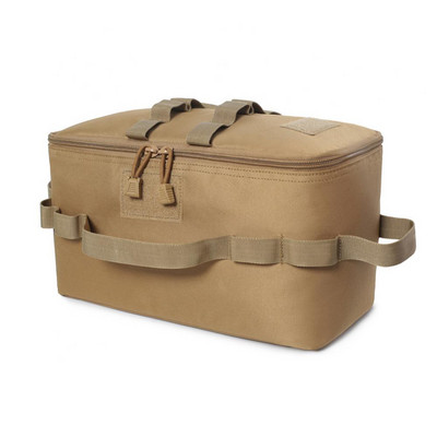 Kültéri kemping gáztartály tároló táska nagy kapacitású földelt köröm táska gázpalack piknik edénykészlet szervező főzési kellékek