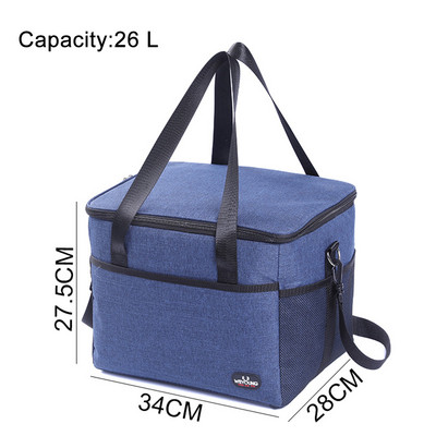 Sulankstomas pirkinių krepšelis stovyklavietės aušintuvas pietūs gėrimai šilumos išsaugojimas paplūdimio mokyklos iškylų krepšys stovyklavietės saugykla 2-8 žmonėms