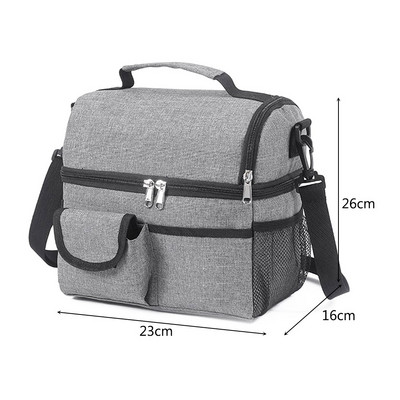 Sulankstomas pirkinių krepšelis stovyklavietės aušintuvas pietūs gėrimai šilumos išsaugojimas paplūdimio mokyklos iškylų krepšys stovyklavietės saugykla 2-8 žmonėms