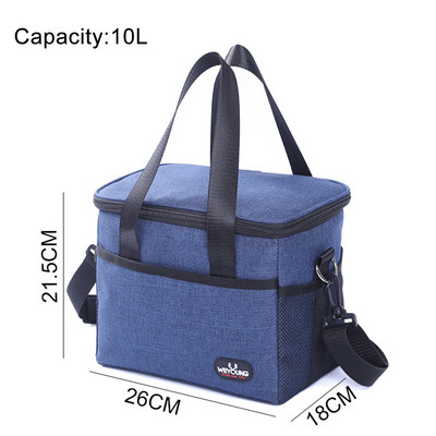 Sulankstomas pirkinių krepšelis stovyklavietės aušintuvas pietūs gėrimai šilumos išsaugojimas paplūdimio mokyklos iškylų krepšys stovyklavietės saugykla 2-8 žmonėms