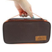 Kempinga ēšanas piederumu uzglabāšanas soma Āra pārnēsājama galda piederumu maciņa organizators galda piederumu maisiņš Lielas ietilpības daudzfunkciju soma