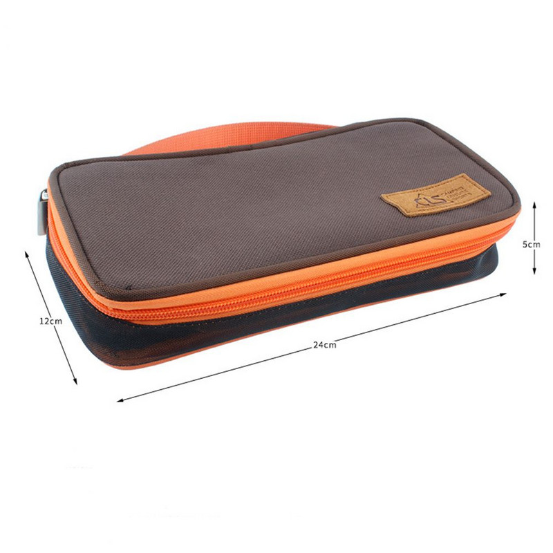 Kempinga ēšanas piederumu uzglabāšanas soma Āra pārnēsājama galda piederumu maciņa organizators galda piederumu maisiņš Lielas ietilpības daudzfunkciju soma