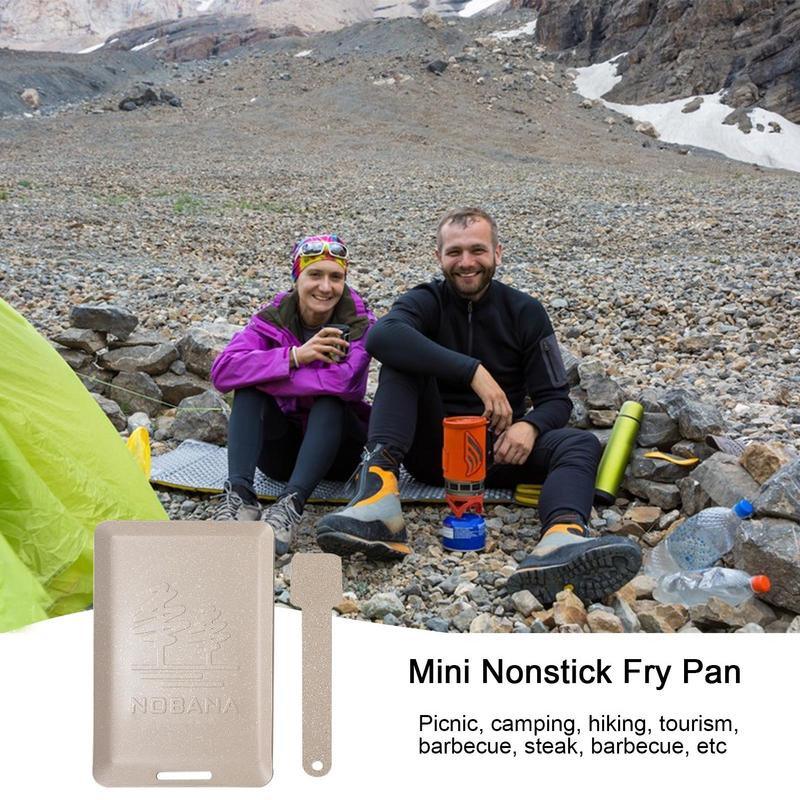 Pārnēsājams BBQ cepšanas šķīvis āra Teppanyaki kempings Virtuves piederumi piknika bārbekjū Nepiedegoša grila cepešpanna gaļai, zivs, dārzeņi