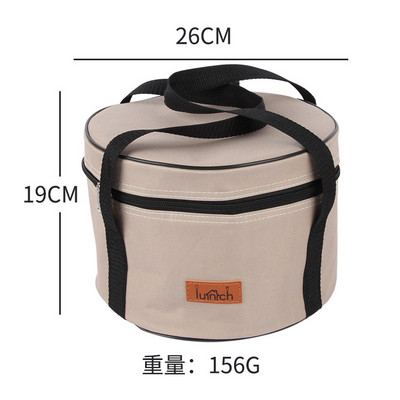 Uus välikämpingu kaasaskantav suure mahutavusega piknikukott Veekindel Oxfordi riidest poti hoiukott Grillpikniku kott välitingimustes