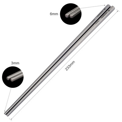 Viegla titāna karote Titāna dakša Titāna irbulīši nūdelēm Rīsu trauki mājas āra kempingiem Pārgājienu piknikam