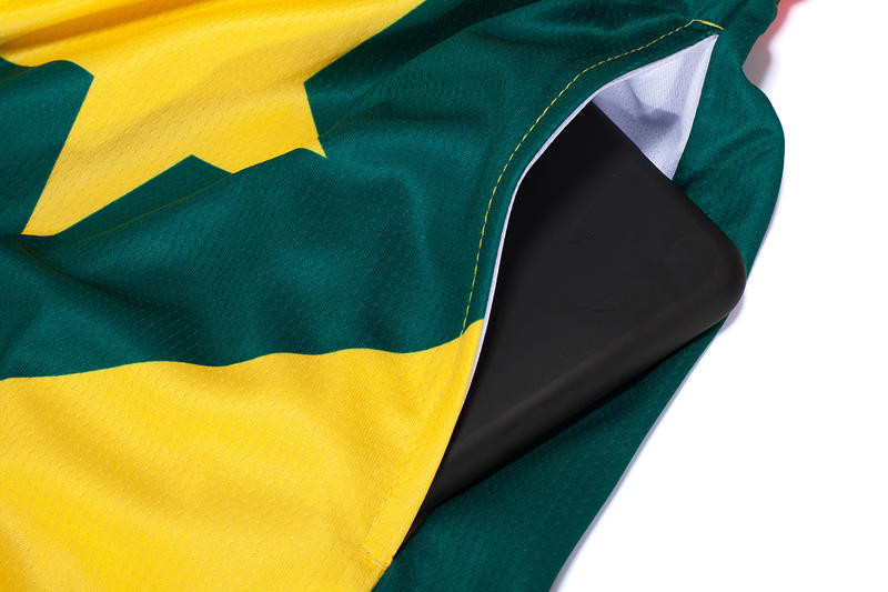 Vīriešu treniņšorti ar kabatas trenažieru zāli brīvā dabā brīvi elpojoši basketbola šorti Patchwork Fitness Practice 5XL Vīriešu skriešanas šorti