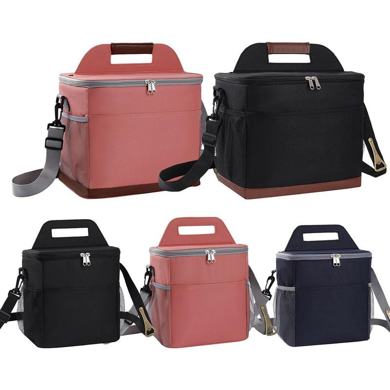 9/16 literes hűtőtáska hevederes pikniktáskával, izoterm szigetelt táska sörhöz, nagy étkezési konténerhez ebédtáska autós Bolsa hűtőtáska