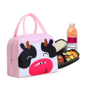 Hőszigetelt női pikniktáska vízálló rajzfilm hordtáska hűtőtáska Hordozható hőszigetelt termikus piknik élelmiszer ebédtáska