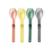 Fire Maple Color Tritan Spork összecsukható kanál Camping Hordozható evőeszközök Könnyű piknik vacsora villa utazási hátizsákkal