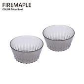 Fire-Maple Tritan Bowl Īpaši viegls āra galda trauks Virtuves trauki Pārnēsājams pārgājienu mugursoma Pārtikas konteiners Kempinga aprīkojums 350 ml