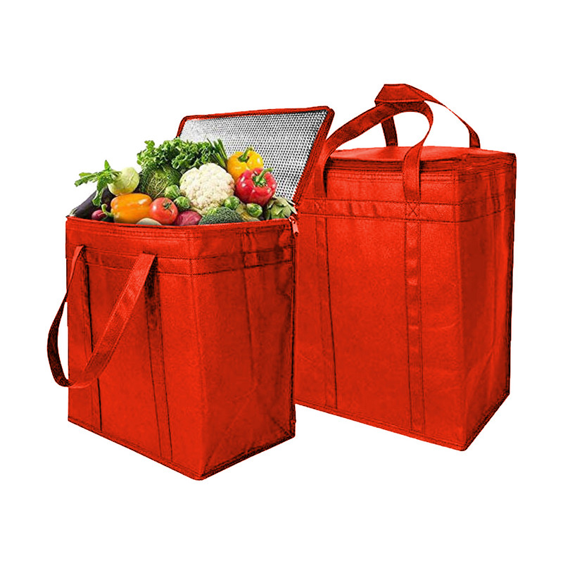 30 literes cipzárral, hőszigetelt ételszállítmány nagy összecsukható piknikhez, tengerparti vásárláshoz Újrafelhasználható ebéd hűtőtáska BBQ ital