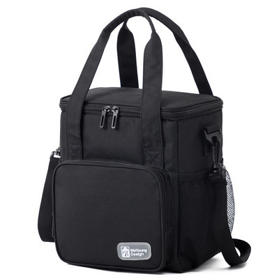 Brīvdabas kempinga piknika soma rokassomiņa Bento maisiņš vakariņu konteiners skolas pārtikas uzglabāšanas somas Pārnēsājamas termiski izolētas pusdienu somas