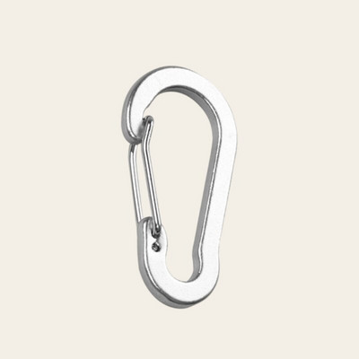 6 gab. gabalos alpīnisma sprādze āra kempingam, daudzfunkcionāla ātri piekarināma nerūsējošā tērauda atsperes sprādzes drošības sprādze