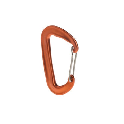 1 vnt. patvarus 12KN D karabino raktas, aliuminio vielos vartų spyruoklinis segtukas, užrakinamas kuprinė hamakas stovyklavimo žygiams laipiojimo įranga