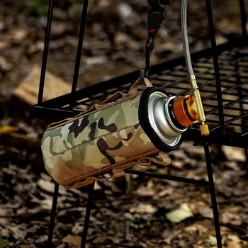 Camping Gas Tank Protect Ultralight Camouflage Outdoor Cover Gas Tank Cover Case Hunting Air Bottle Защитна торбичка Раница