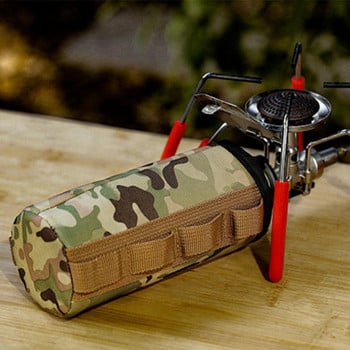 Camping Gas Tank Protect Ultralight Camouflage Outdoor Cover Gas Tank Cover Case Hunting Air Bottle Защитна торбичка Раница