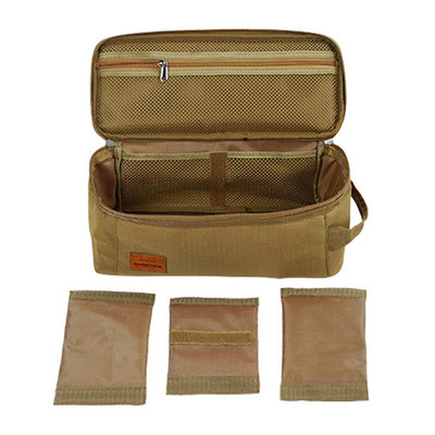 Kültéri kemping gáztartály tároló táska nagy kapacitású köszörült szög szerszámtáska gázpalack piknik edénykészlet készlet szervező