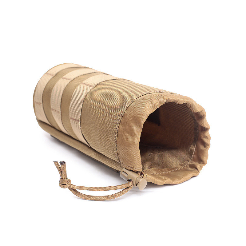 Tactical Molle Θήκη θήκης για μπουκάλι νερού για υπαίθριο ταξίδι Κάμπινγκ Πεζοπορία Ποδηλασία Ψάρεμα Κυνήγι Μπουκάλι Νερού Μεταφορέας Βραστήρας