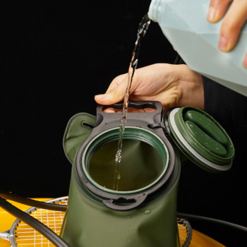 2L ūdens soma sporta mugursoma velosipēda izjādes ūdens soma Pārnēsājama pārtikas kvalitātes TPU āra dzeramā ūdens soma kempinga ūdens soma