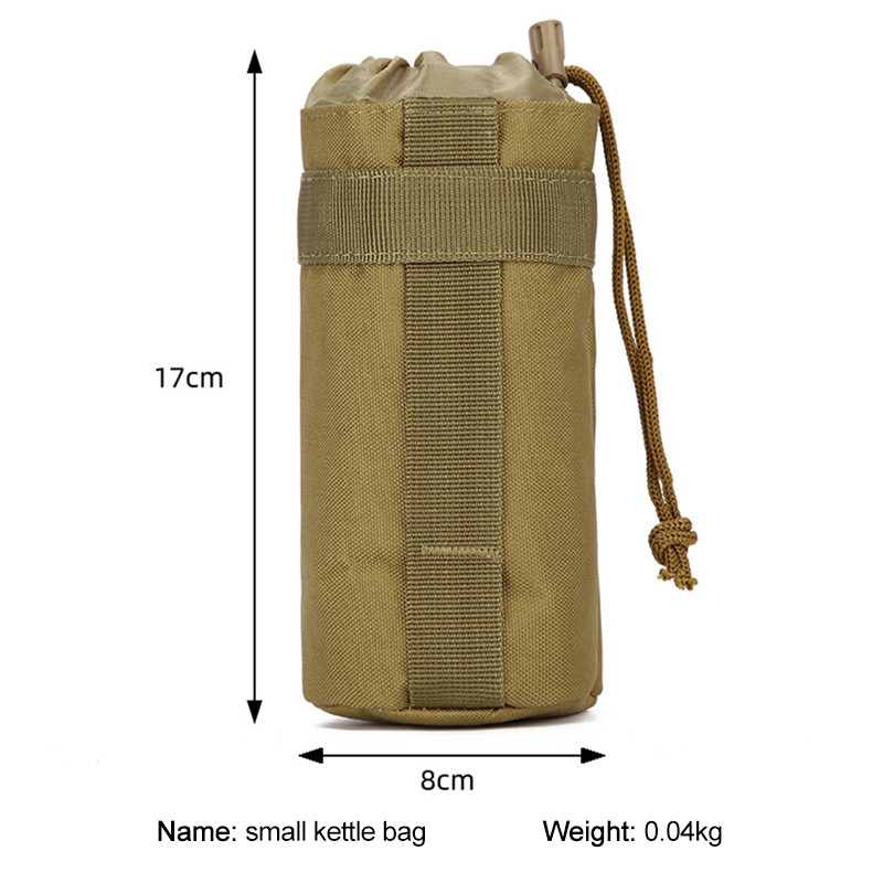 Τσάντα Tactical Molle Bottle Water Military Outdoor Camping Πεζοπορία με κορδόνι για θήκη για μπουκάλια νερού Θήκη για μπουκάλια πολλαπλών χρήσεων