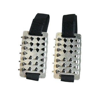 Ice Gripper Ice Climbing Spikes Grips 26 Teeth Cover Anti Camping Παπούτσια Climbing Crampon Cleats Slip Αξεσουάρ