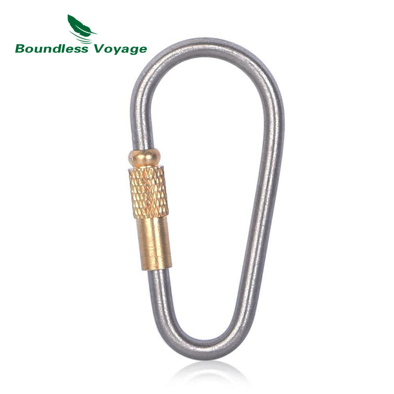 Piiramatu reisi titaanist söögiriistad, lusikas, kahvel, konksuga kaasaskantavad lauanõud matkamiseks, matkamiseks ja kooliks reisimiseks