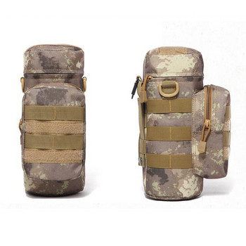 Kelionių įrankių virdulio rinkinys lauko taktinis karinis Molle vandens krepšys, skirtas stovyklavimui Žvejybai ant peties butelio laikiklio buteliuko maišelis