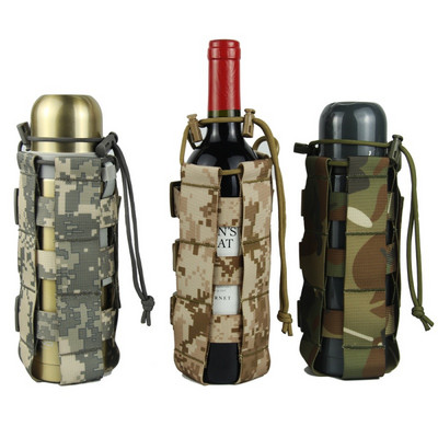 0,5L-2,5L taktička Molle torbica za bocu vode Oxford Canteen Cover Futrola Putna torba za kuhalo za vodu na otvorenom s Molle sustavom