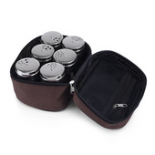 Kempinga garšvielu pudeles garšvielu burkas rotējošs konteiners