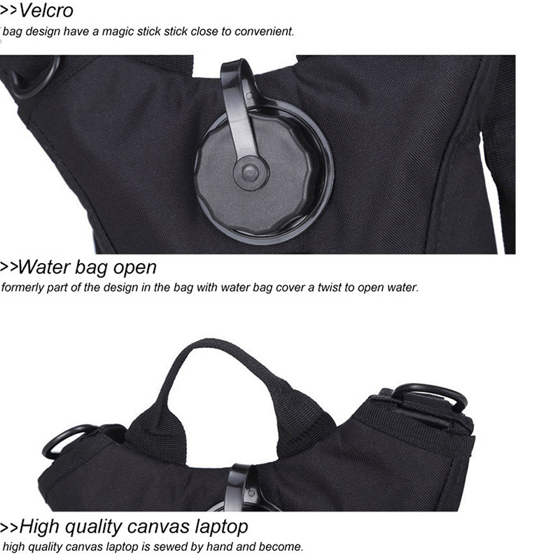 Σακίδιο πλάτης Tactical Outdoor Water Bag 3L Hiking Camping Water Pack Ορειβασία Ποδηλασία Φορητό σακίδιο ενυδάτωσης