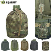 Taktinis Molle vandens butelio maišelis skirtas kariniam lauko kelionių kempingui ir žvejybai