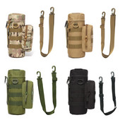 Tactical Molle Θήκη θήκης για μπουκάλι νερού για υπαίθριο ταξίδι Κάμπινγκ Πεζοπορία Ποδηλασία Ψάρεμα Κυνήγι Μπουκάλι Νερού Μεταφορέας Βραστήρας
