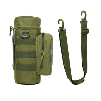 Tactical Molle Θήκη θήκης για μπουκάλι νερού για υπαίθριο ταξίδι Κάμπινγκ Πεζοπορία Ποδηλασία Ψάρεμα Κυνήγι Μπουκάλι Νερού Μεταφορέας Βραστήρας