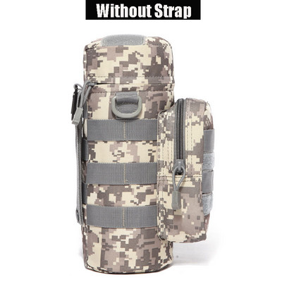 Molle System Military Kettle Waist Bag Тактическа чанта за бутилка вода Голям капацитет Лов на открито Туристически риболов Чанта за чайник