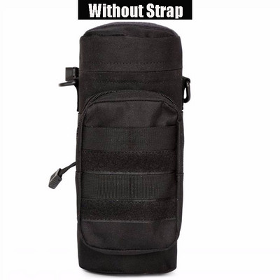 Molle System Military Kettle Waist Bag Тактическа чанта за бутилка вода Голям капацитет Лов на открито Туристически риболов Чанта за чайник