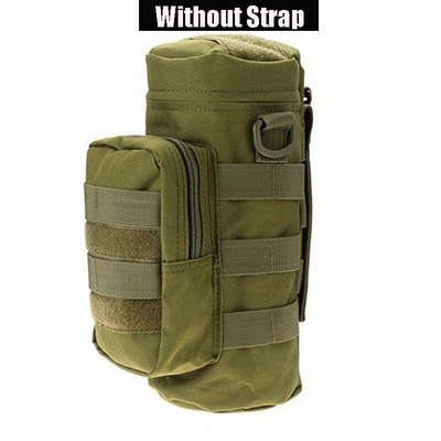 Molle System Military Kettle Waist Bag Тактическа чанта за бутилка вода Голям капацитет Лов на открито Туристически риболов Чанта за чайник