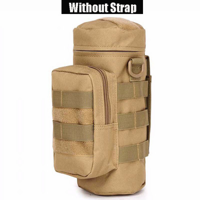 Molle System Military Kettle Waist Bag Тактическа чанта за бутилка вода Голям капацитет Лов на открито Туристически риболов Чанта за чайник