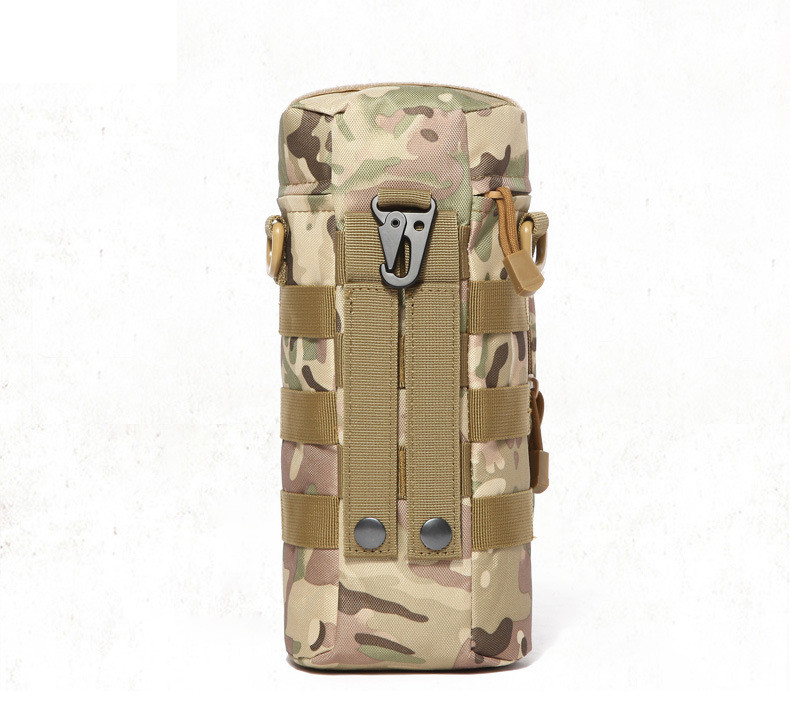 Τσάντα μέσης Military Kettle System Molle Τσάντα μέσης Tactical για μπουκάλι νερού Θήκη μεγάλης χωρητικότητας για υπαίθριο κυνήγι Πεζοπορία Τσάντα βραστήρα ψαρέματος