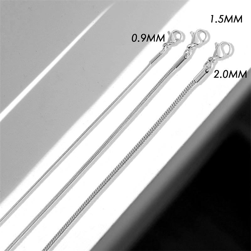 Pāri Vīrieši Sievietēm Zelta krāsas rokassprādzes Sievietēm Nerūsējošā tērauda Čūskas saites Ķēde Omārs Aizdare ar Spraudpoga